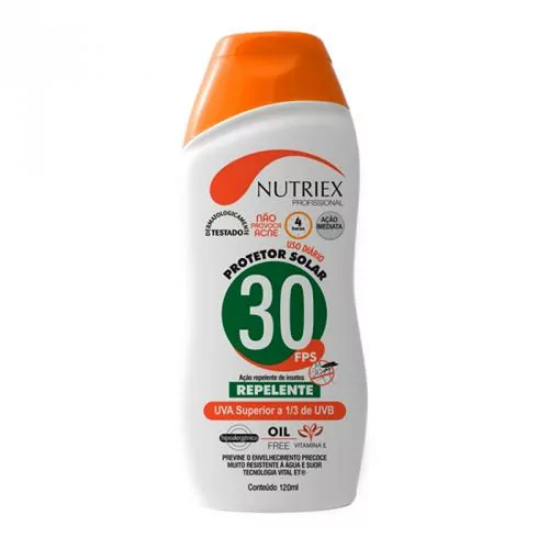 Protetor Solar com Repelente 30 FPS